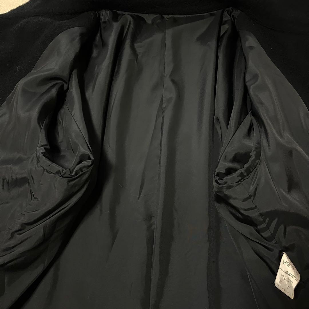 Y's ヨウジヤマモト　ウール　コート　ブラック黒