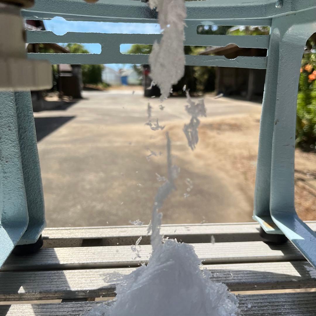 初雪 HA-110S かき氷機 アイススライサー 手動 hatsuyuki