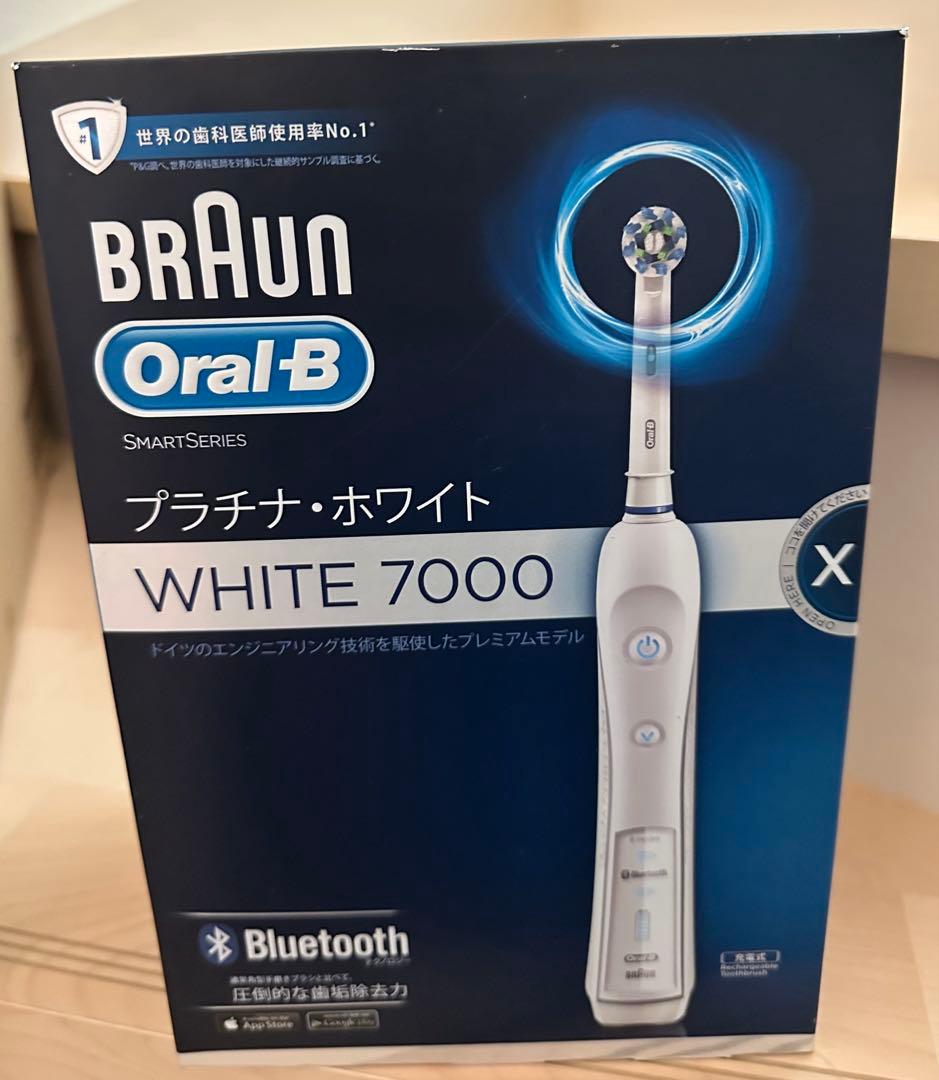 オーラルB プラチナホワイト 電動歯ブラシホワイト D365356WH