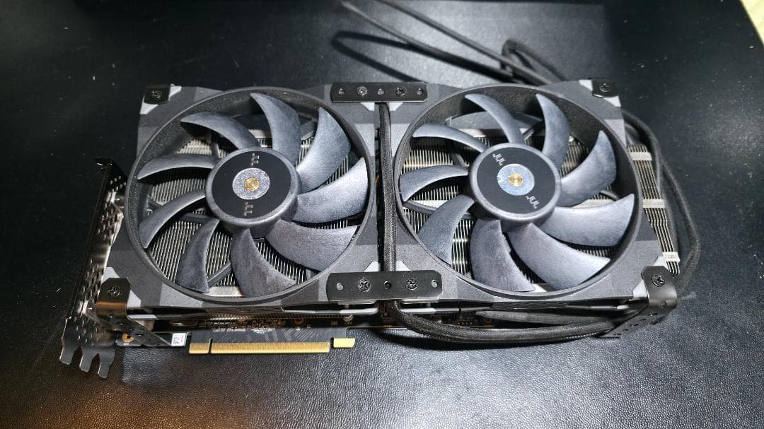 【完動品】ZOTAC RTX4090 TRINITY OC カスタムファン付き