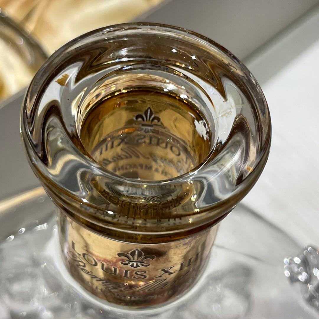 ②Baccarat レミーマルタン ルイ13世 グラス　空瓶 バカラ　箱入り