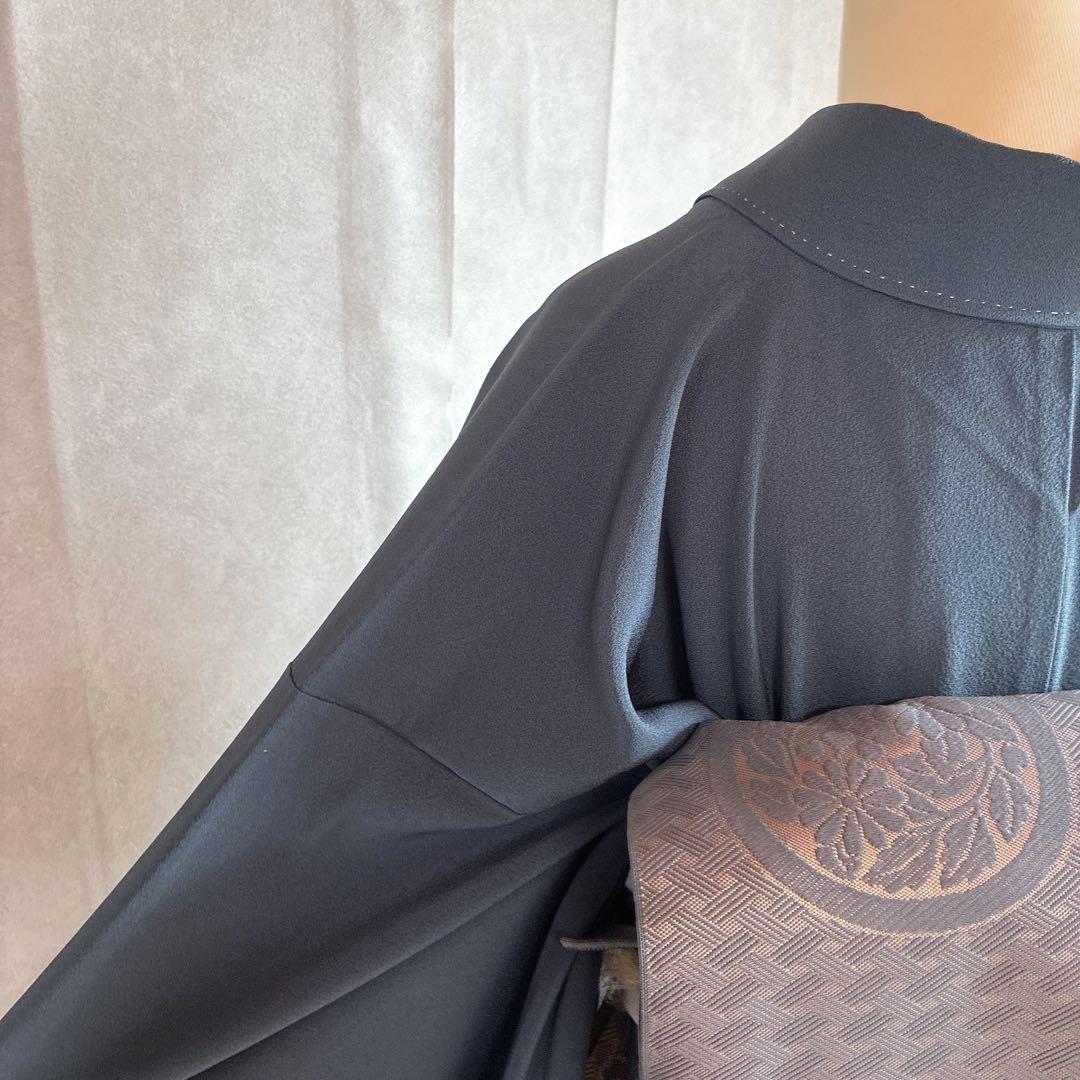 付け下げ　フルセット　着物　正絹　訪問着　袷　色紙　万寿菊　G4