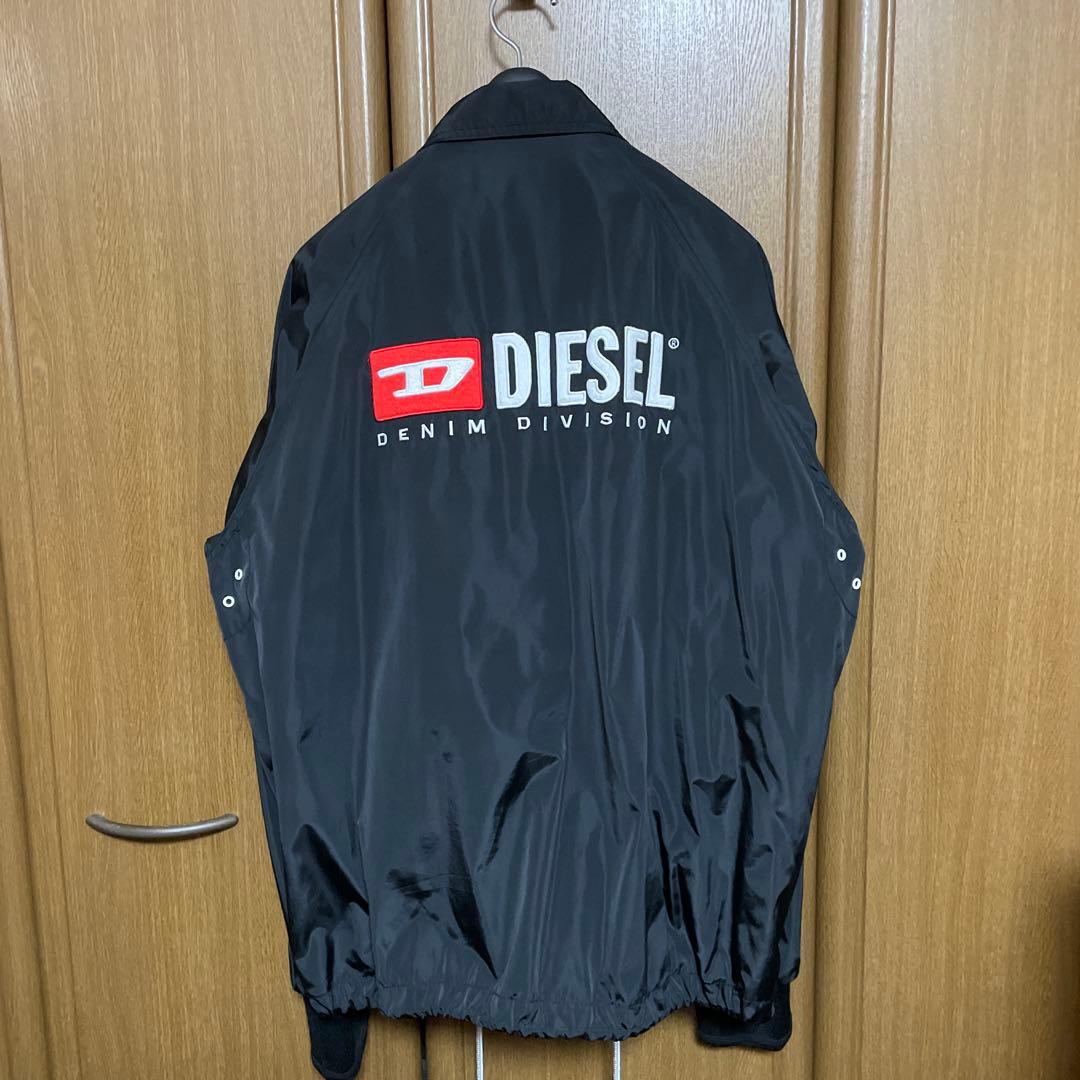 【美品】DIESEL コーチジャケット XL ブラック