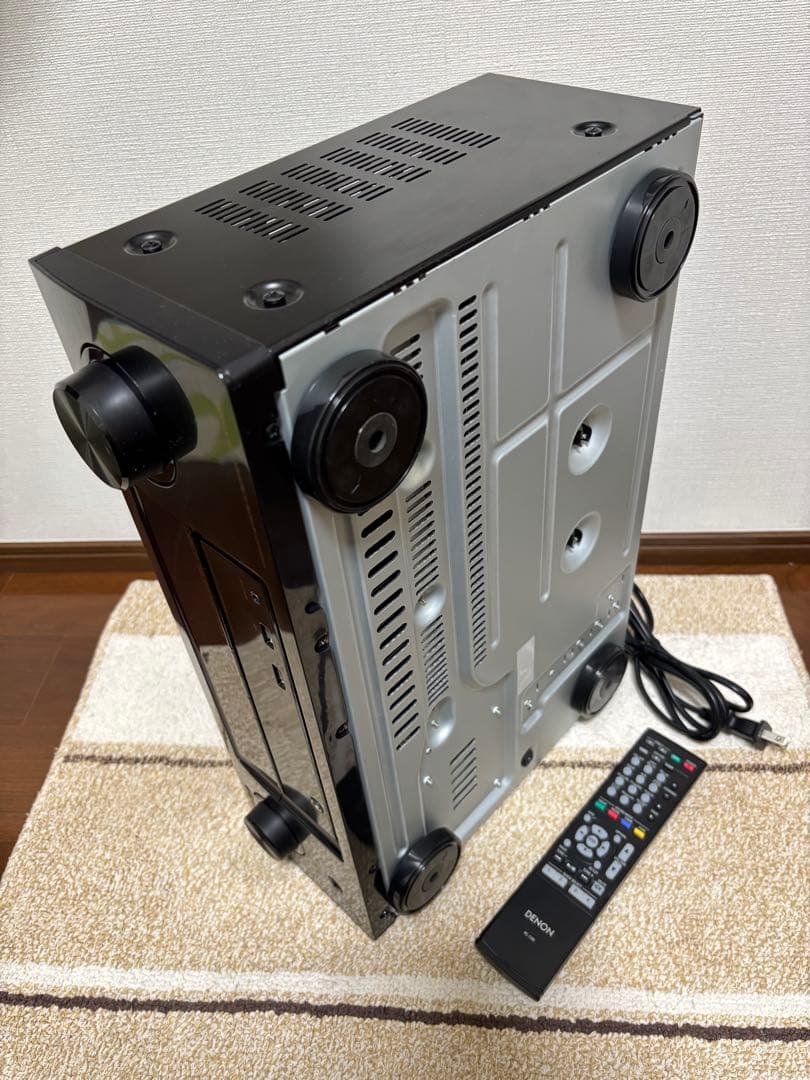 実動品デノン7.2chAVR-X1100W-K Bluetooth／ハイレゾ対応