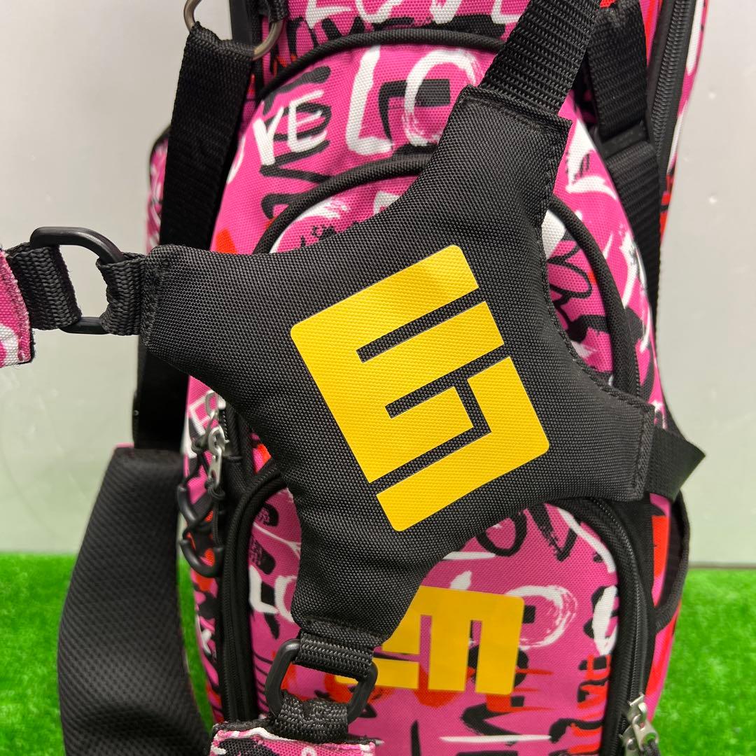ラウドマウス　LOUDMOUTH キャディバッグ　8.5インチ　ゴルフ　ピンク