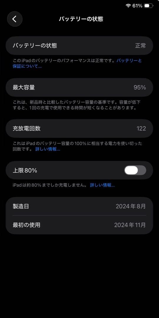 海*迎様 【美品】iPad mini (A17 Pro) Wi-Fi 128GB