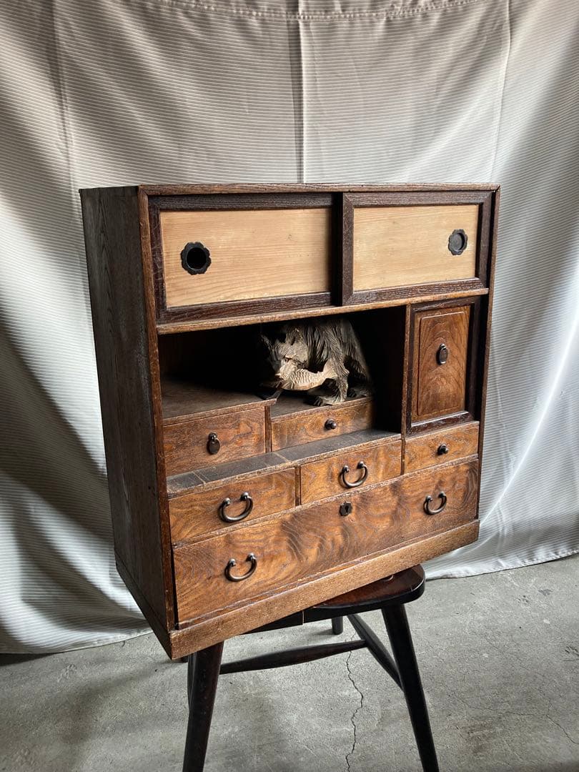 古道具　道具箪笥