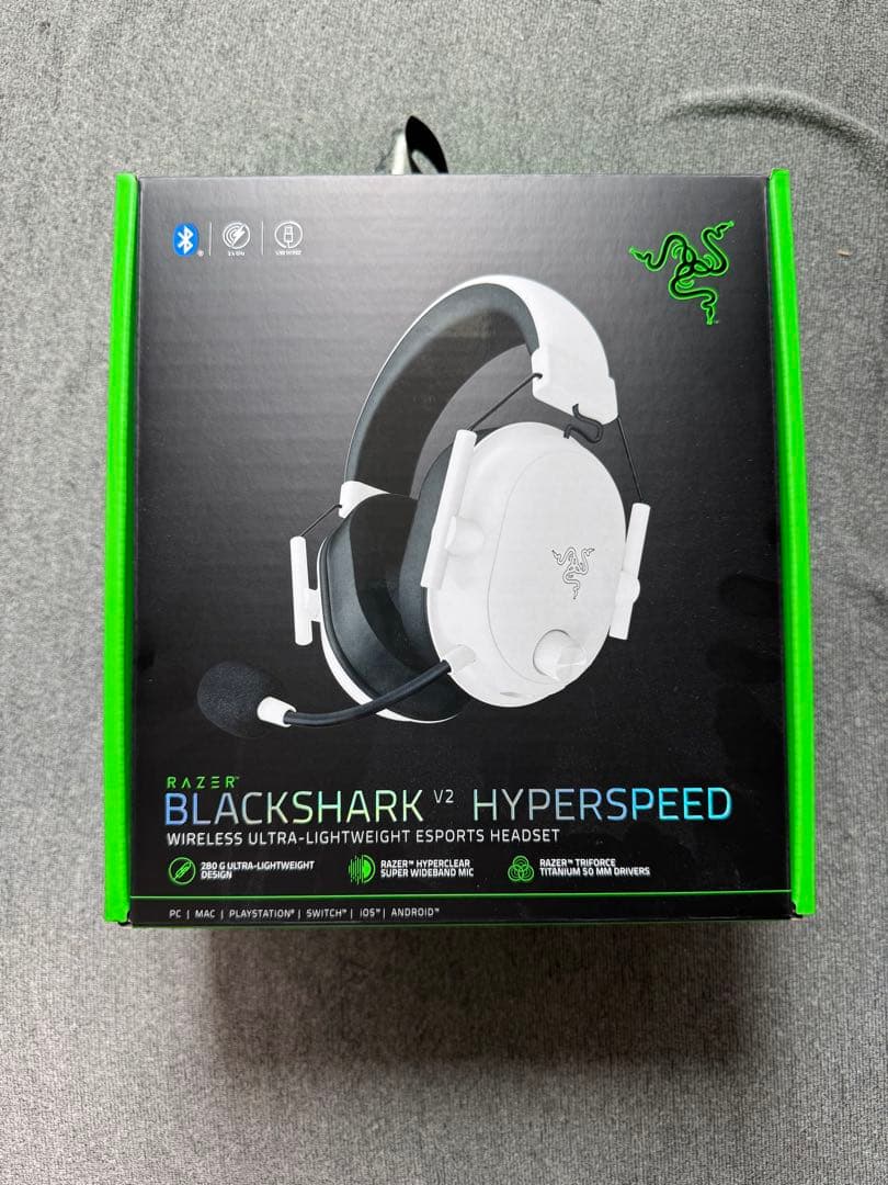【ぺっちゃん】【中古美品】Razer BlackShark V2 HS