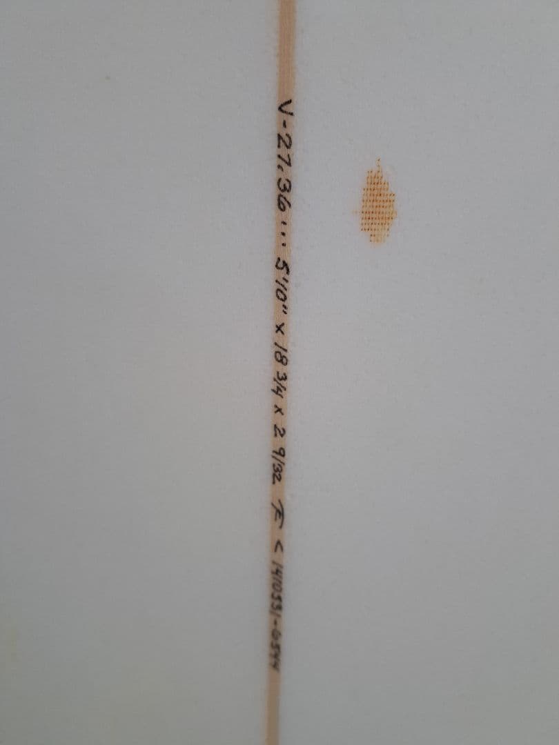 サーフボード　JUSTICE Carroll　トライフィン　ハードケース 付き