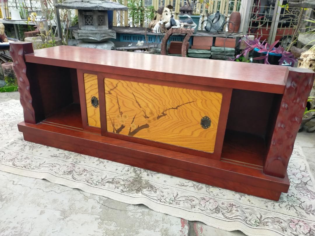 昭和レトロ☆床の間☆床置き家具☆飾り棚☆テレビ台☆ローボード☆古民具収納家具