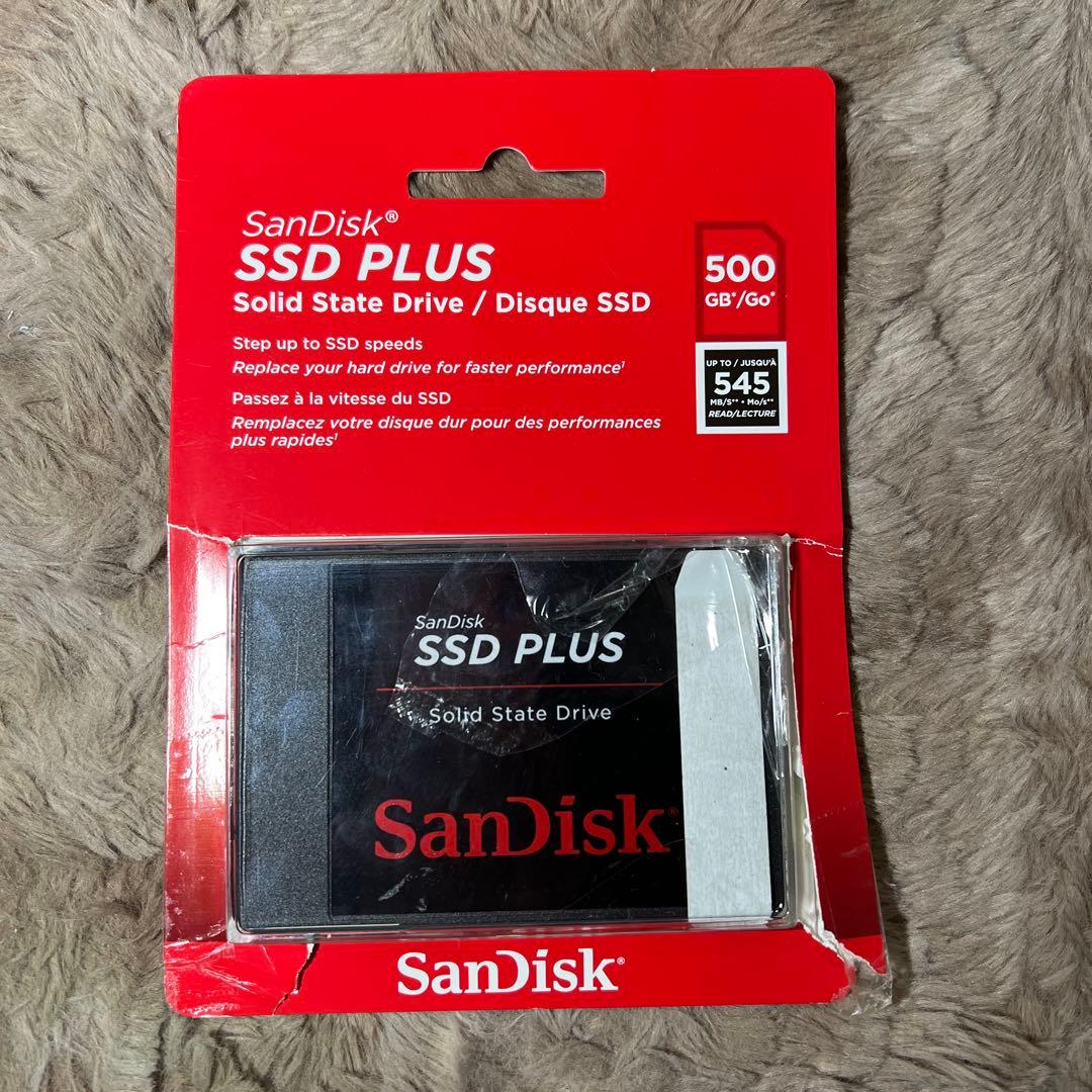 内蔵型SSD SanDisk SSD PLUS 500GB