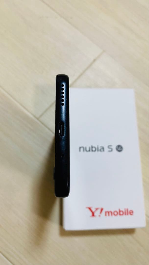 nubia ブラック スマートフォン 本体