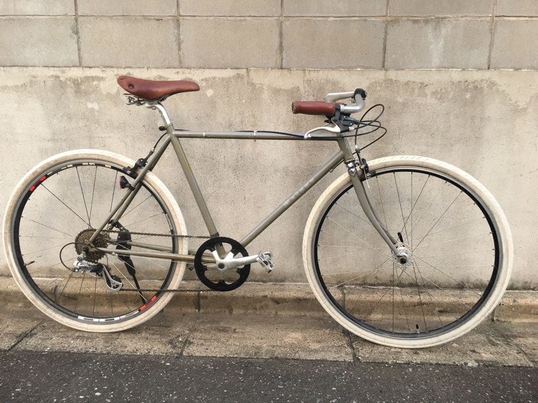 クロスバイク ロードバイク 自転車 整備済み チャリ ギヤ ロード カスタム