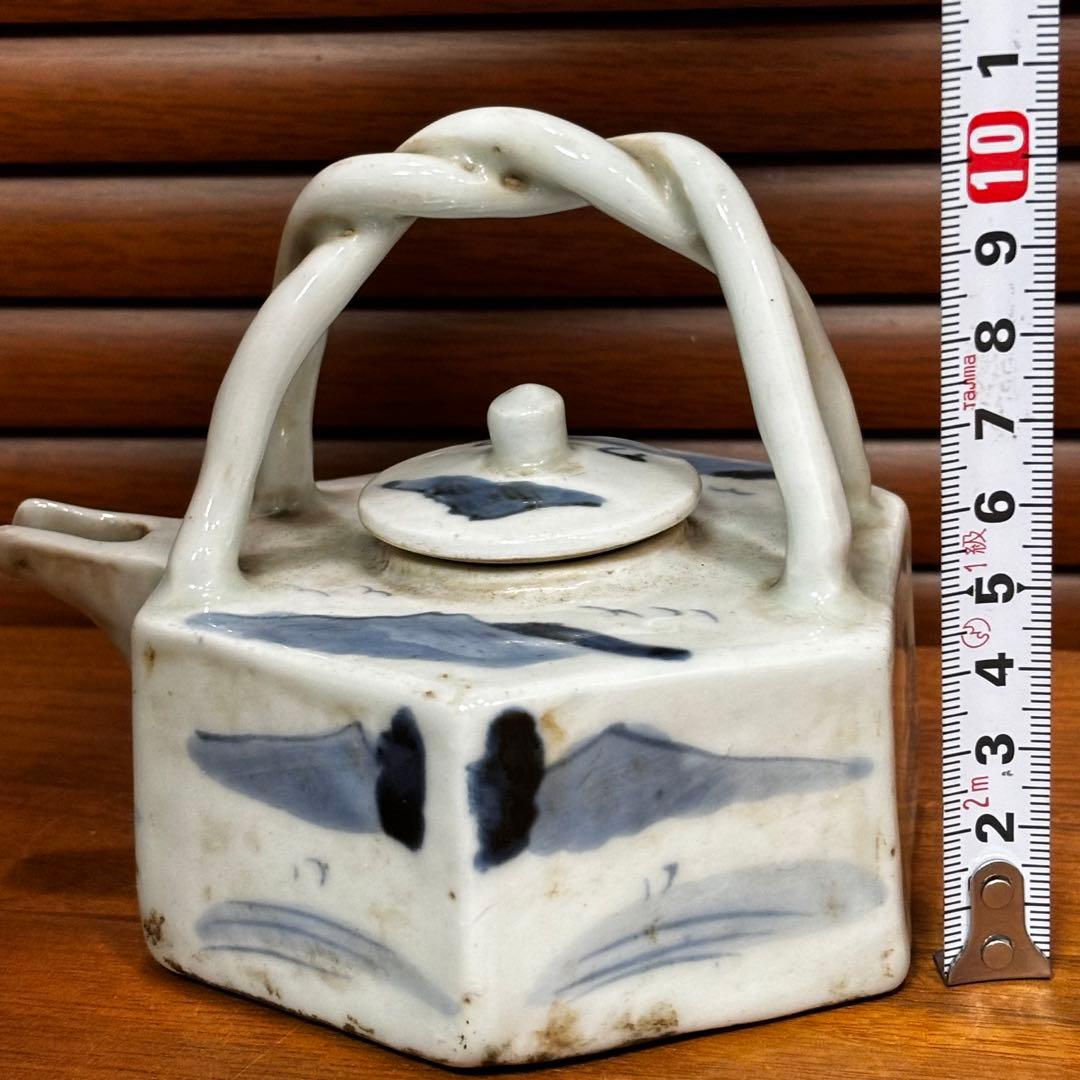 中国　古染　水注　中国で購入