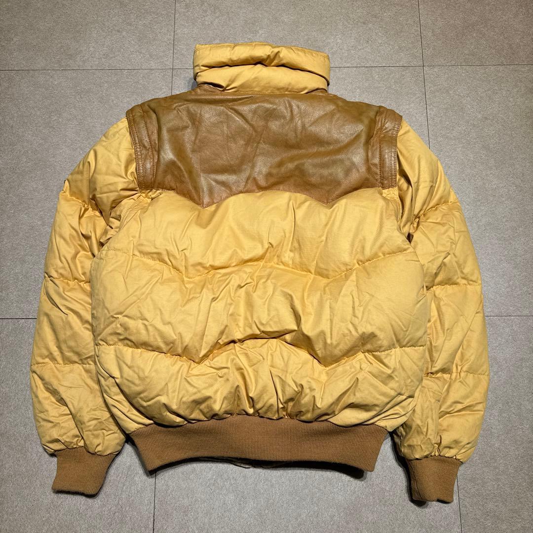 Moncler ダウンジャケット　ダウンベスト　レザー　80s 90s