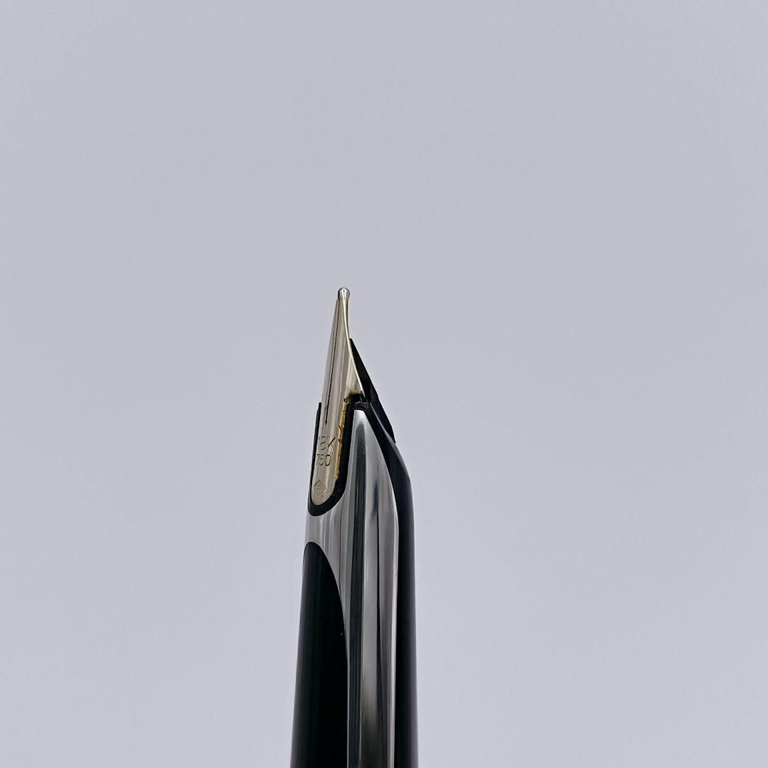 万年筆 WATERMAN C/F シルバーモアレ 18k ウォーターマン