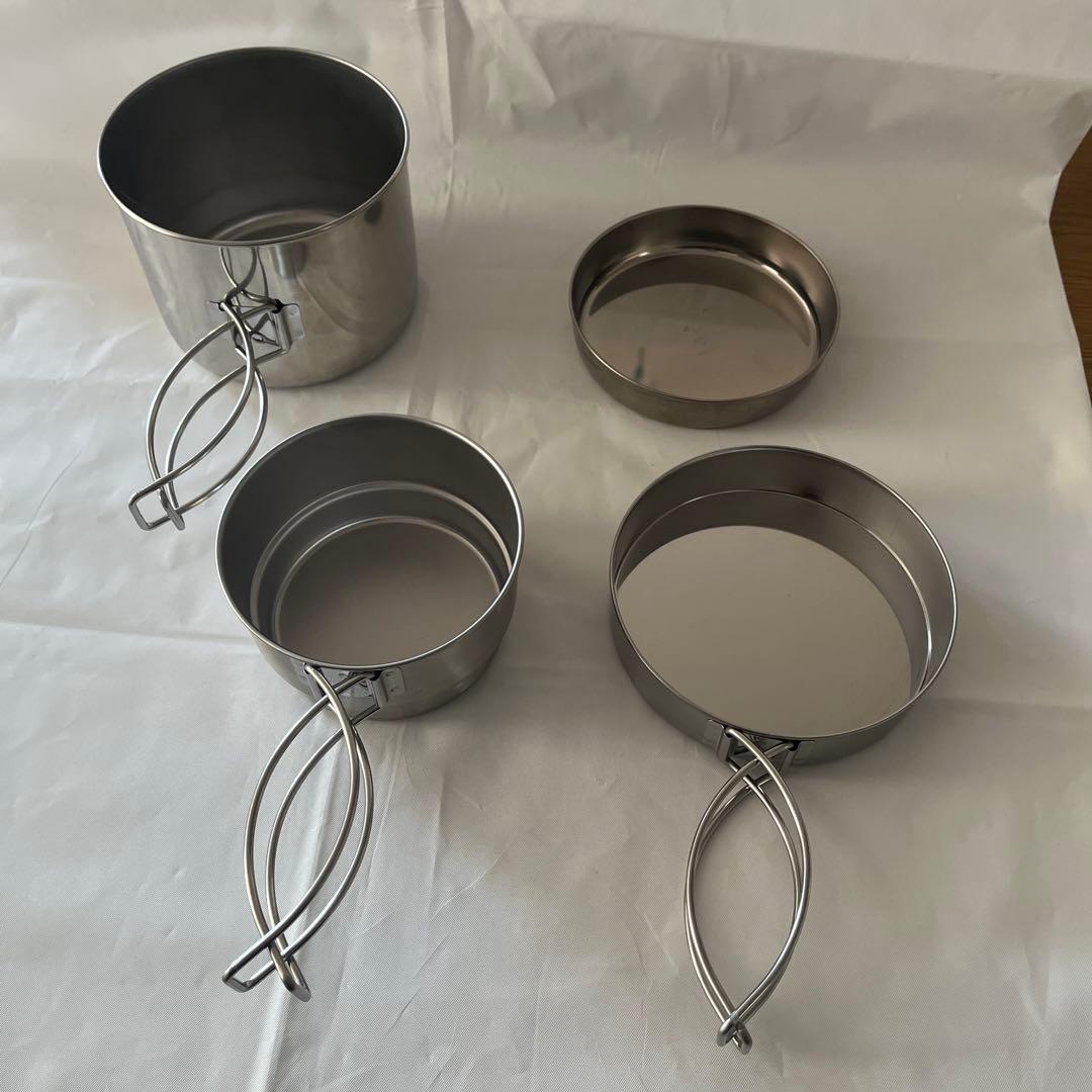 スノーピーク　テーブルウェアセット L 16枚　とクッカー4点セット　皿