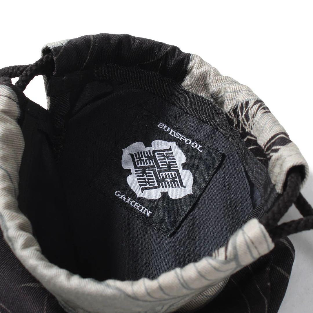 茎*め様 GAKKIN × BUDSPOOL 浮蓮華 DRAWSTRING BA