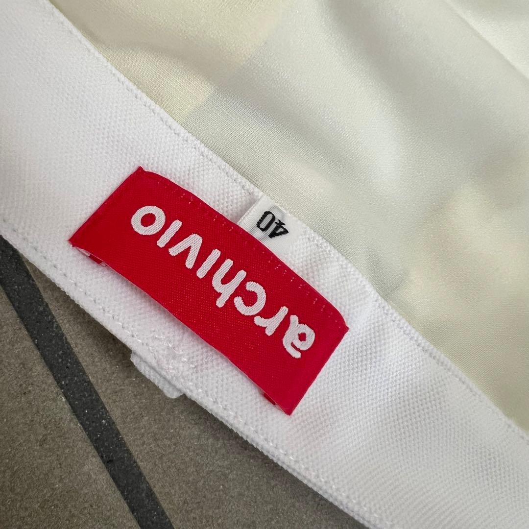 archivio アルチビオ セットアップ　フリル　シャツ　スカート L ゴルフ