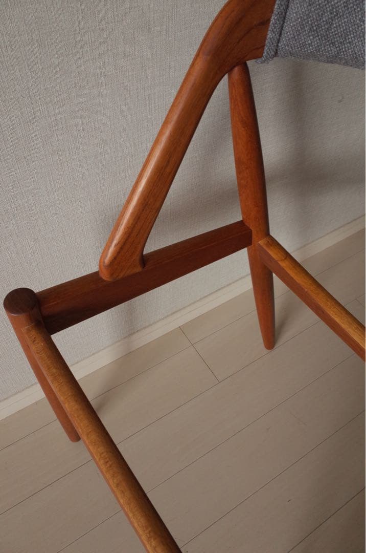 1960年代デンマークNV31カイクリスチャンセン北欧チーク無垢ダイニングチェア