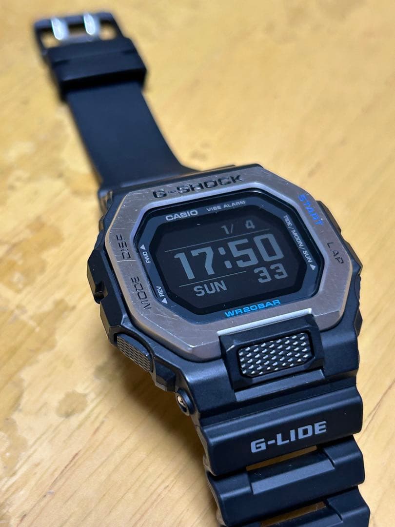 ジーショック G-SHOCK GBX-100 タイドグラフ　スマホ連携モデル