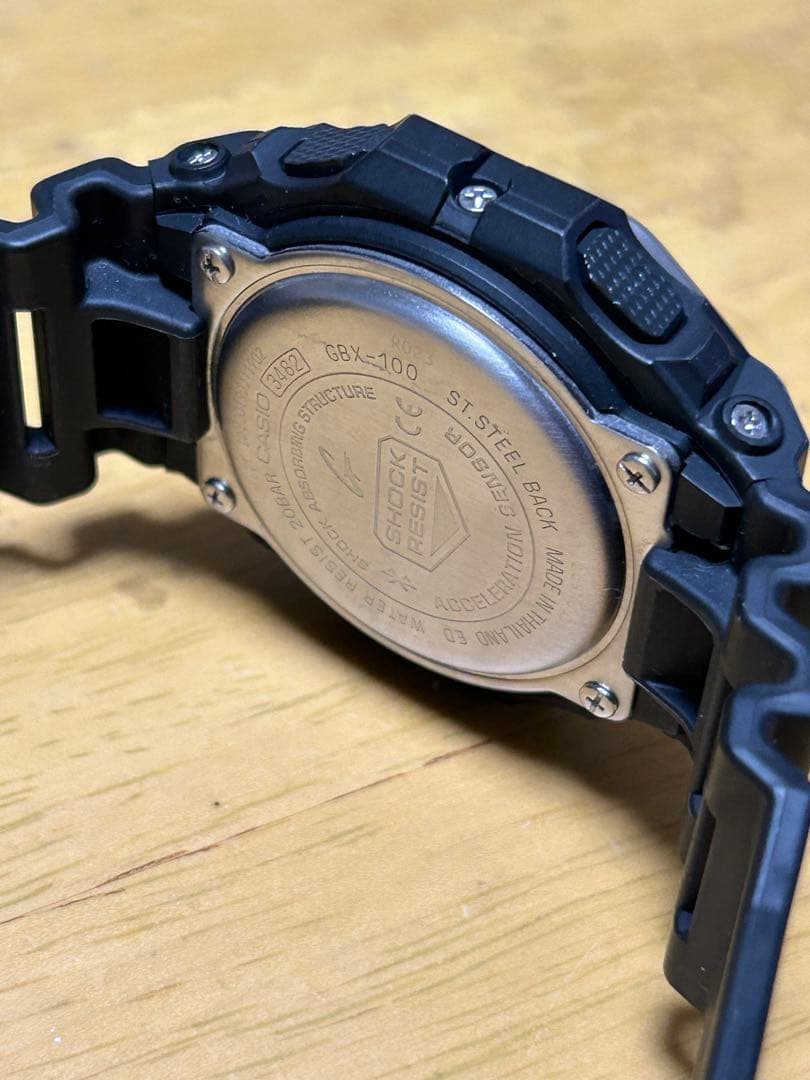 ジーショック G-SHOCK GBX-100 タイドグラフ　スマホ連携モデル