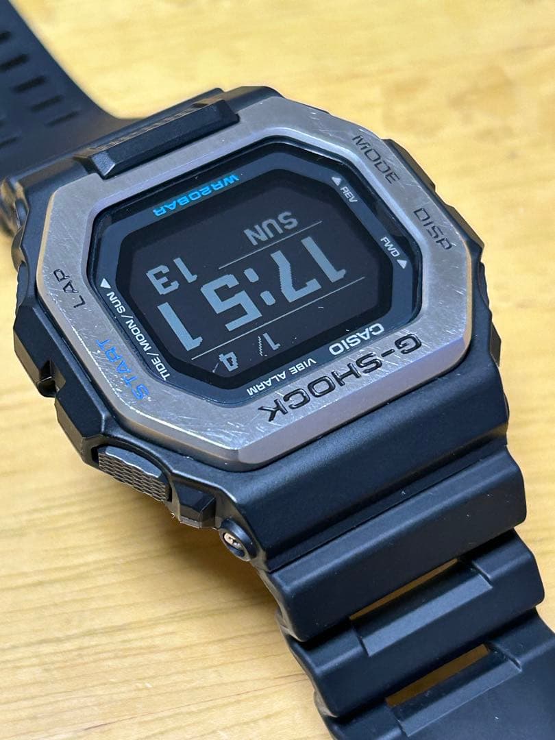 ジーショック G-SHOCK GBX-100 タイドグラフ　スマホ連携モデル