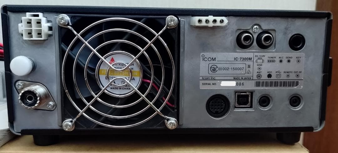 ★★★アイコムＩＣ－７３００Ｍ（５０Ｗ）ＤＣ-ＤＣコンバータ他付属品あり★★★