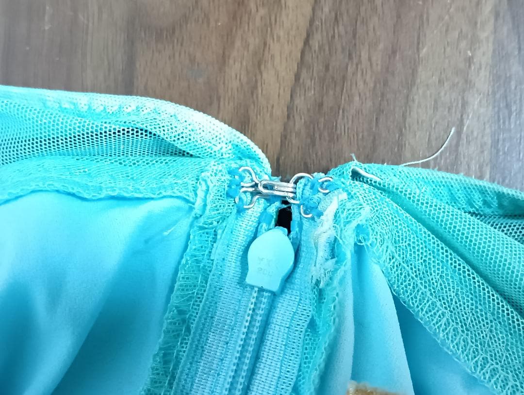 セキネ　Lovely dancing　社交ダンス衣装　7号　ドレス　ワンピ　緑