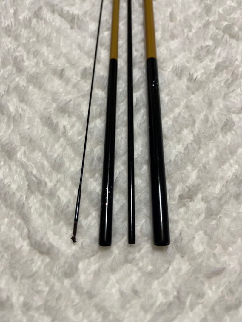 【希少廃盤品】 初代玄むく硬式 12尺 ヘラブナ 竿