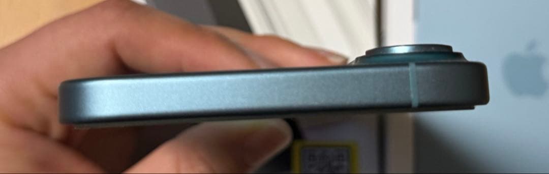 バッテリー97 iphone 16 plus ティール 128gb simフリー