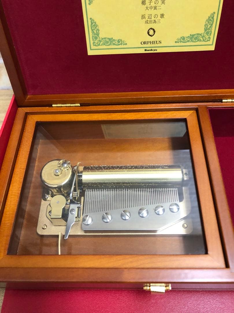 【極美品】SANKYO ORPHEUS サンキョー　オルゴール　50NOTE