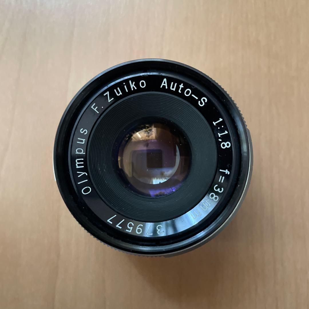 オリンパスPEN花文字と2レンズ