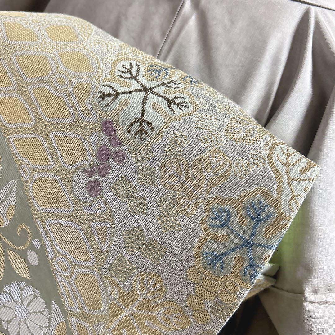 大島紬地　小紋　付け下げ　辻ヶ花　フルセット　着物　正絹　I7