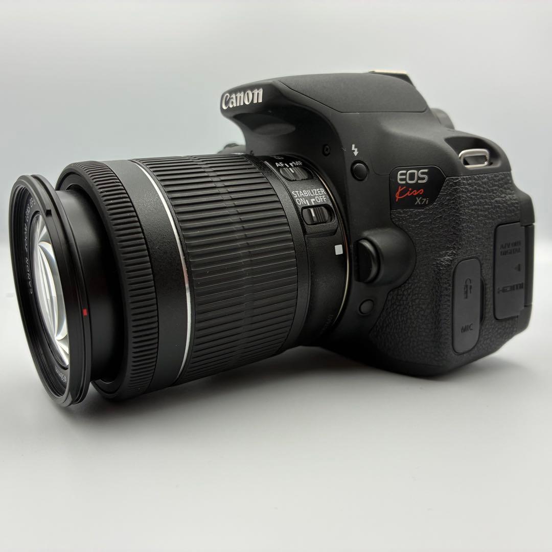 ⭐︎美品⭐︎ Canon EOS kiss X7i ダブルレンズ デジタル一眼