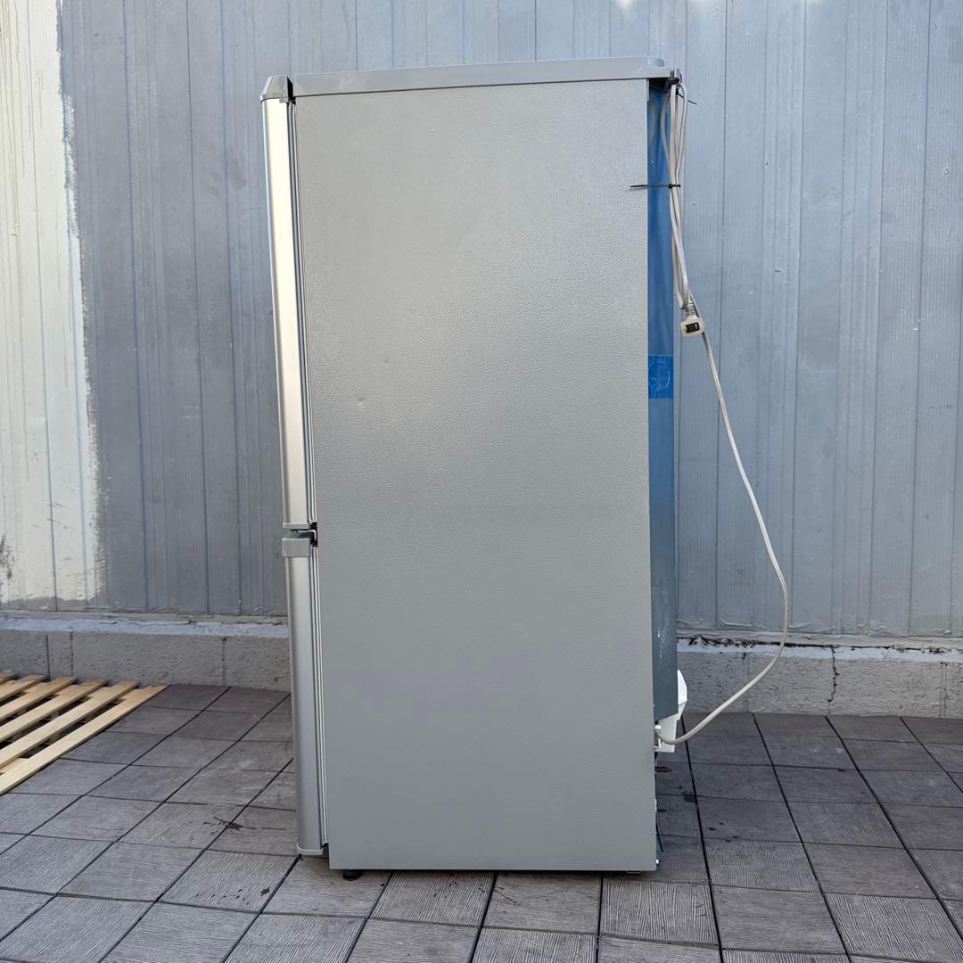 Panasonic 138L パーソナル冷蔵庫 2ドア 霜取り不要 シルバー