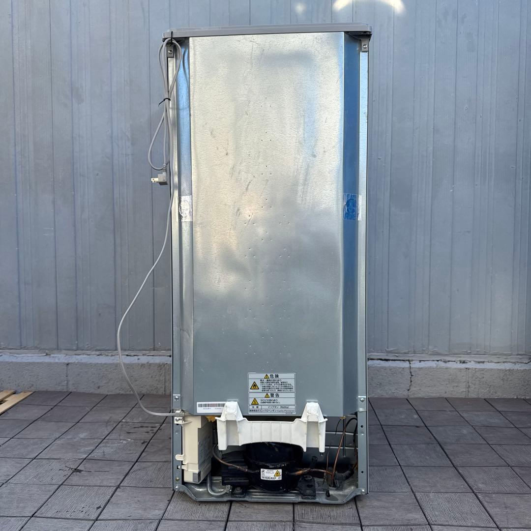 Panasonic 138L パーソナル冷蔵庫 2ドア 霜取り不要 シルバー