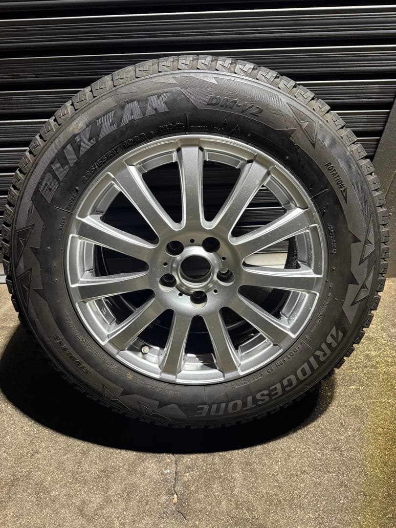ブリヂストン 225/65R17 スタッドレスタイヤセット ハリアー