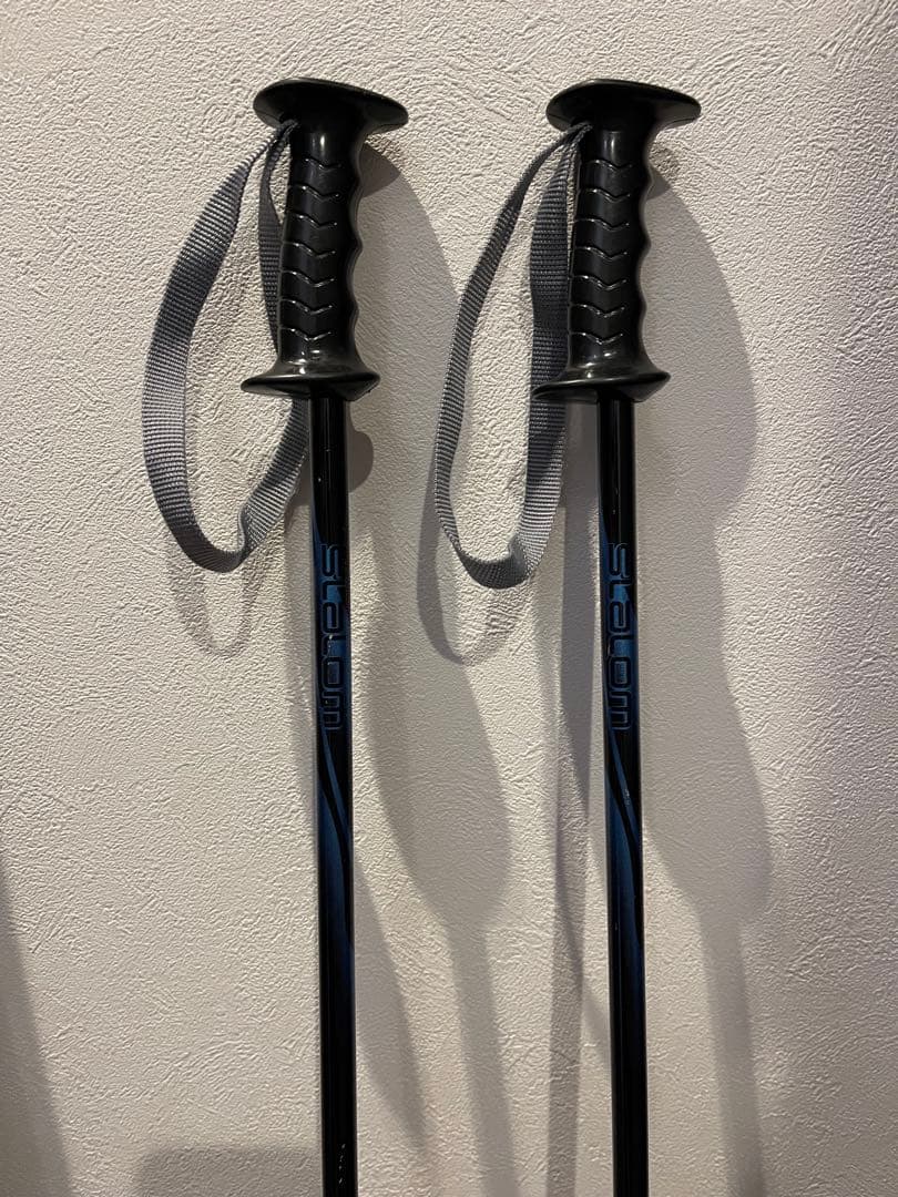 NISHIZAWA 子供用スキー板140㎝　ビンディング　ストック　ロシニョール