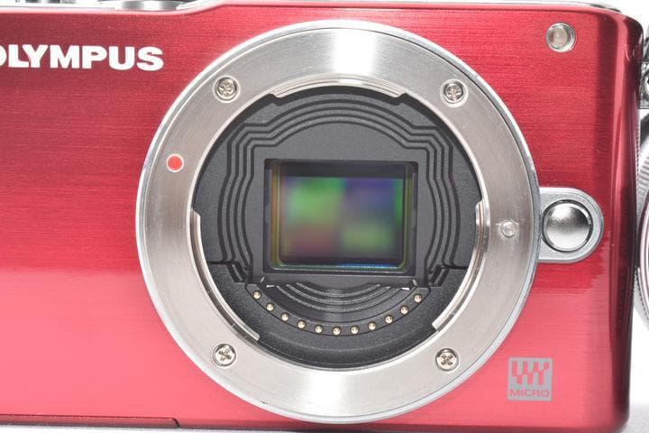 OLYMPUS PEN E-PL3 レッド レンズキット