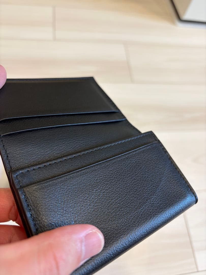 【正規品認定書付き】PRADA ソフトグレイン 名刺入れ