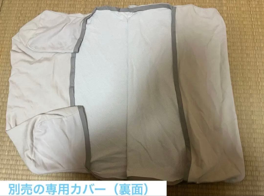 【S】スノーレスピロー本体＋別売の専用カバー【フランスベッド、横向き寝】