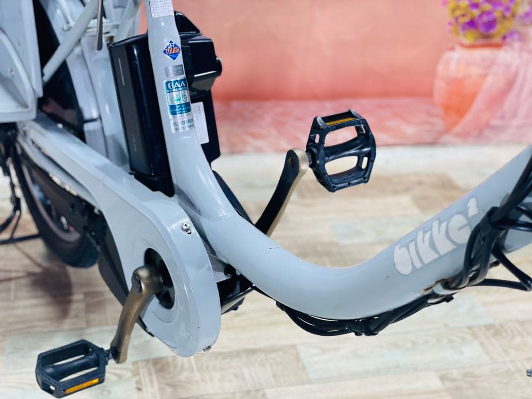 超人気！BIKKE ビッケ⭐️ブリヂストン子供乗せ電動自転車Y2715