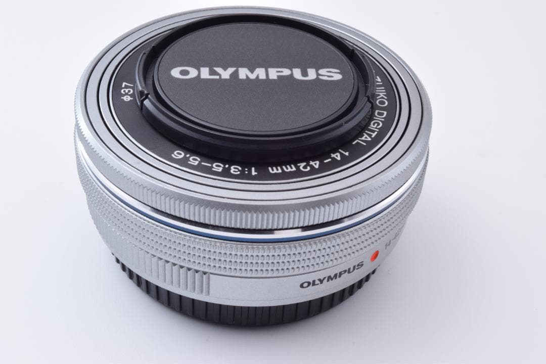 #48b 美品 オリンパス 電動パンケーキ ズームレンズ 14-42mm EZ