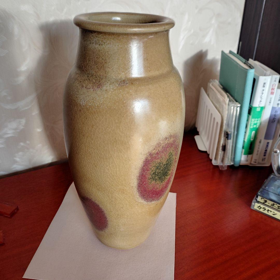 初代 山崎光洋の京焼花瓶