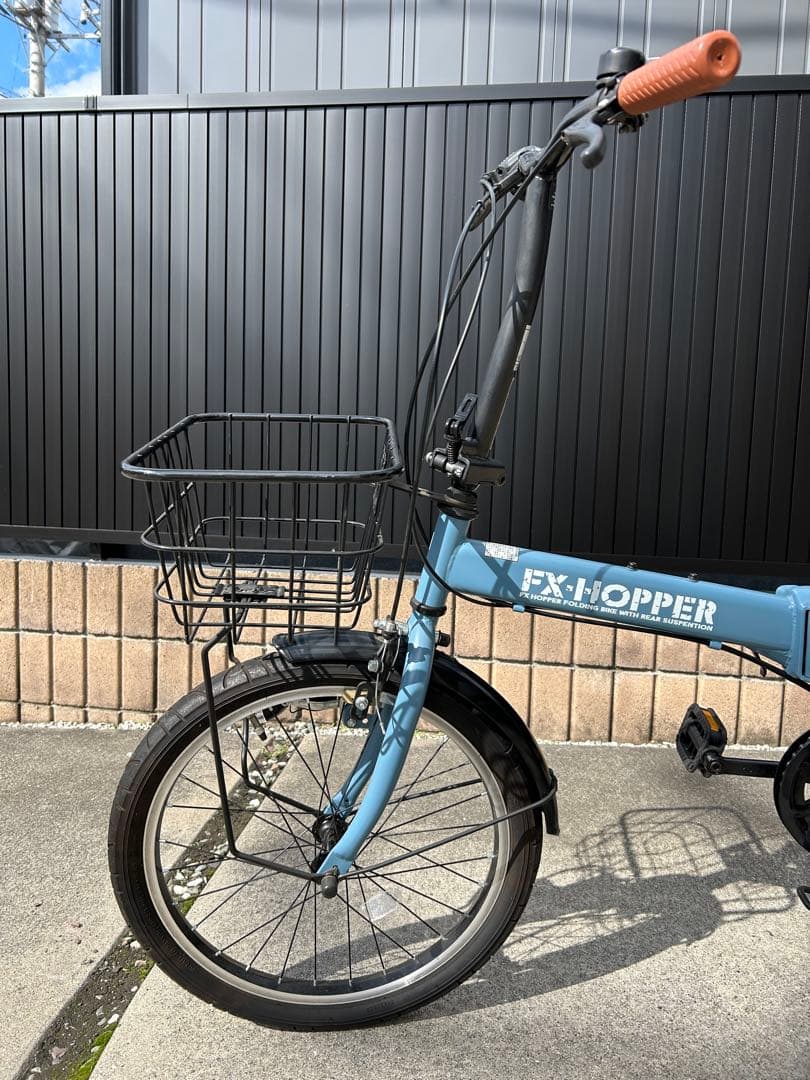 イオンバイク FX-HOPPER 折りたたみ自転車 青 引き取り希望