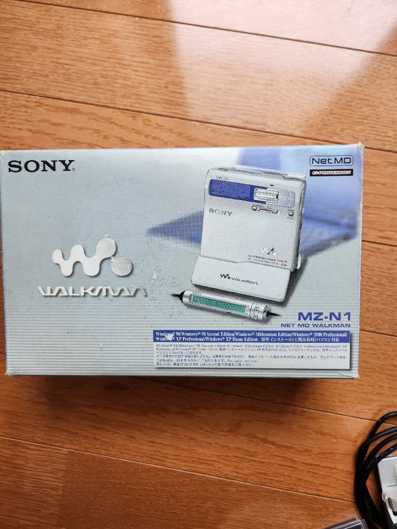 ポータブルプレーヤー SONY NET MD WALKMAN MZ-N1