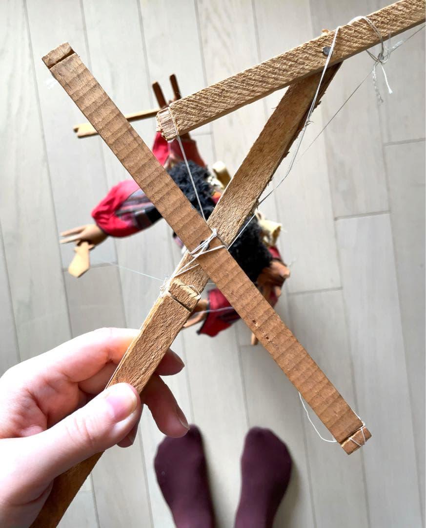 【希少品】ネパール製 操り人形