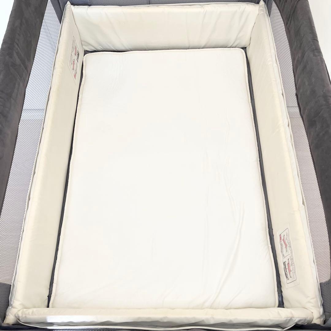 【送料無料】Aprica ココネルエアープラスAB ベビーベッド マットレス付き