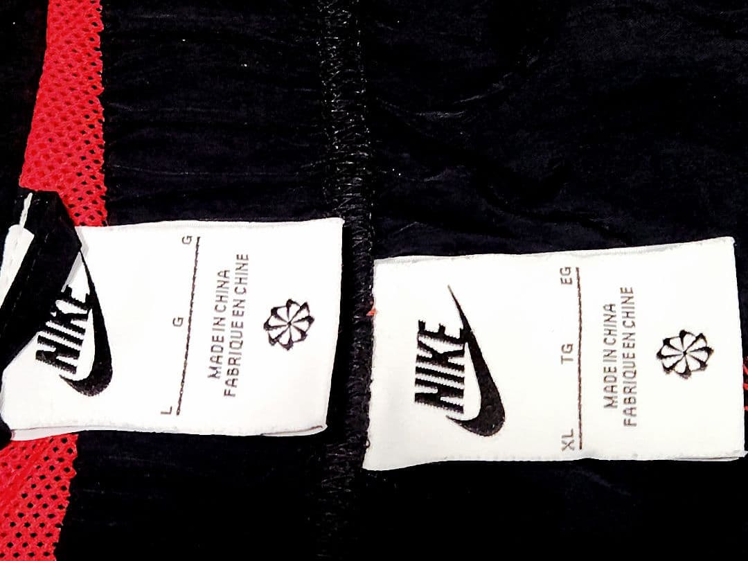 NIKE 山田涼介 RED セット アップ 上下 ビッグ スウッシュ ウーブン